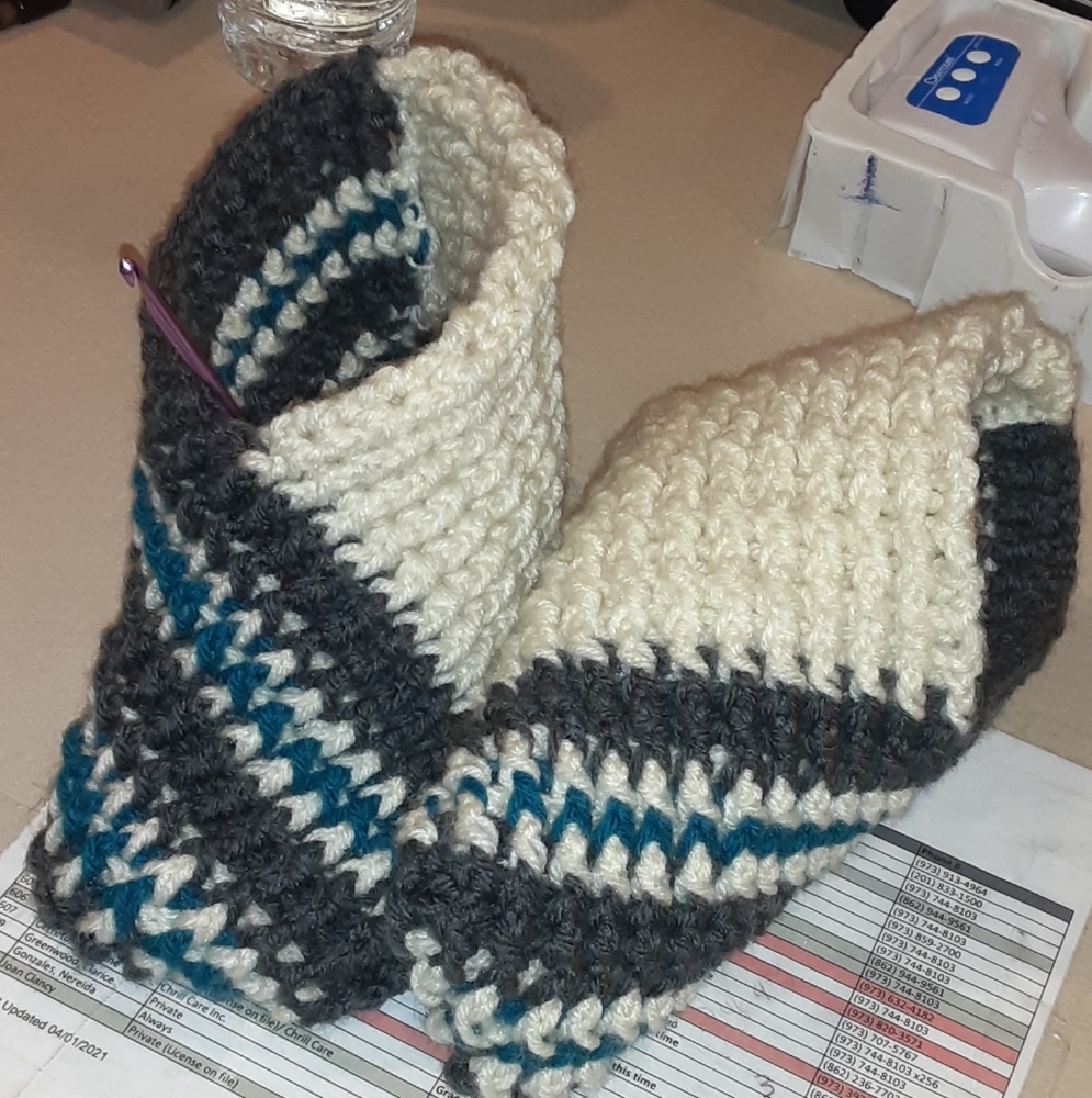 Handmade Crochet Adult booties
